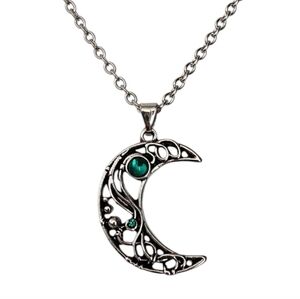 Filagree Cresent Moon Necklace